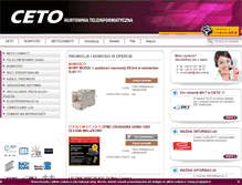 Tablet Screenshot of ceto.pl